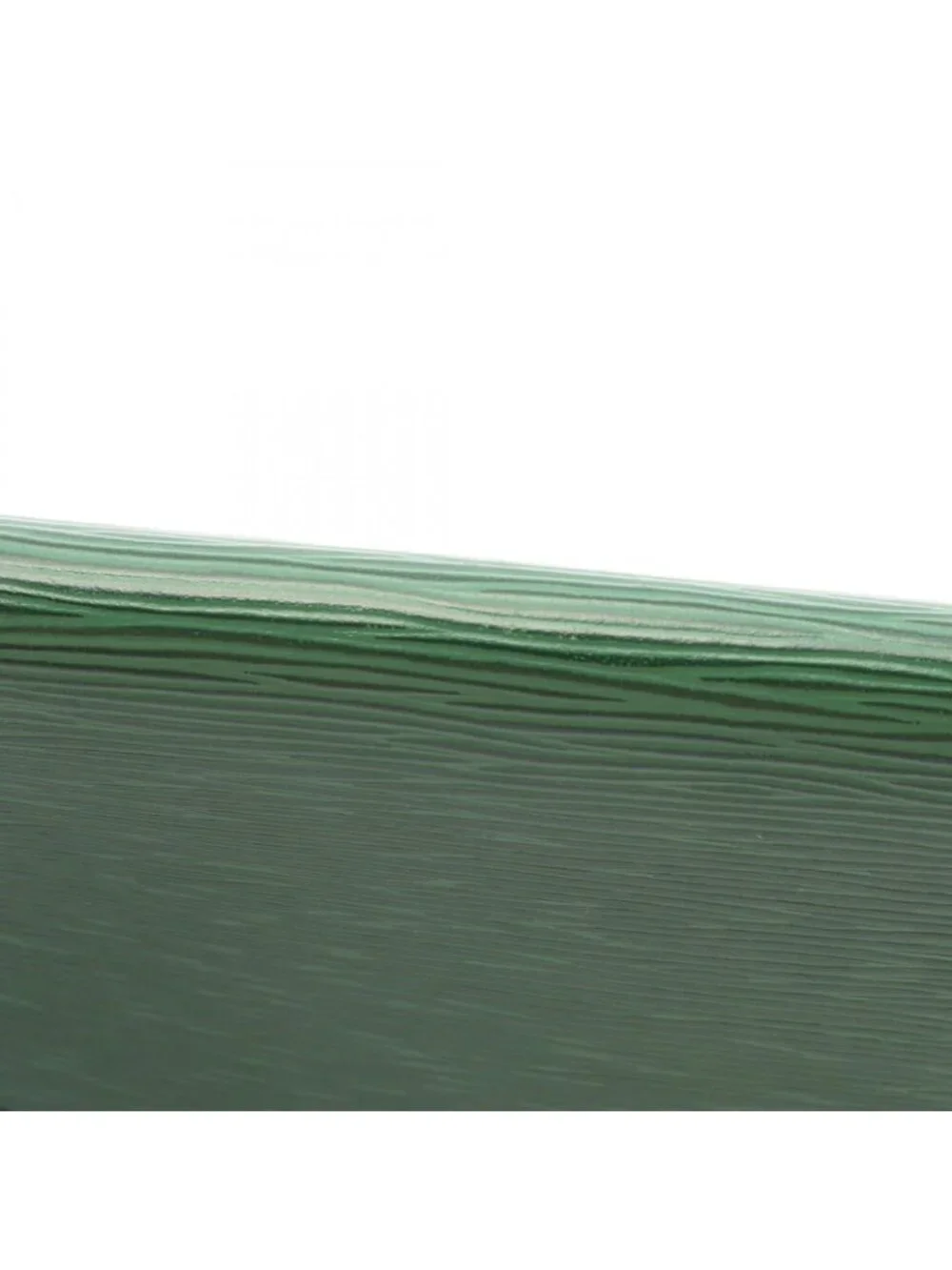Louis Vuitton Clutch Porte Documents Senatur Borneo Green Leather